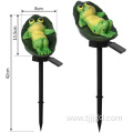 Frog Shaped Solar Resin Lamp